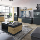 Luci Modern 1 Door and 2 Drawer Wide TV Unit by Lavishway | TV Units Cabinets-30000