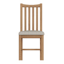 Guildford Fabric Seat Dining Chair Set of 2 by Lavishway | Dining Chairs-36784