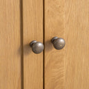 Chunky Oak Solid Wood Corner Cabinet by Lavishway | Cupboards & Cabinets-32593