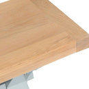 Tattershall Oak Top Large Cross Dining Bench by Lavishway | Dining Benches-35966