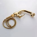 Modern Style Brass Pull Out Bathroom Tap by Lavishway | Bathroom Faucet-49745