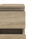 Nova Oak Finish Narrow 5 Drawers Chest by Lavishway | Chest Of Drawers-30106
