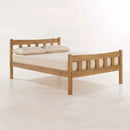 Havana Pine Contemporary Double Bed by Lavishway | Wooden Beds-32718