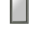 Leaner Grey Round Top Corners Wall Mirror by Lavishway | Wall Mirrors-31228