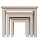 Rutland Dove Grey Nest of 3 Tables by Lavishway | Nest of Tables-31460