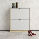Shoes 2 Tilting Doors & 2 Layer Shoe Cabinet by Lavishway | Shoe Cabinets-29016