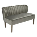 Bella Crushed Velvet 2 Seater Sofa by Lavishway | Velvet Sofa-35205