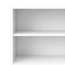 Prima White 2 Doors Cabinet With 4 Shelves by Lavishway | Book Shelves and Cabinets-29037