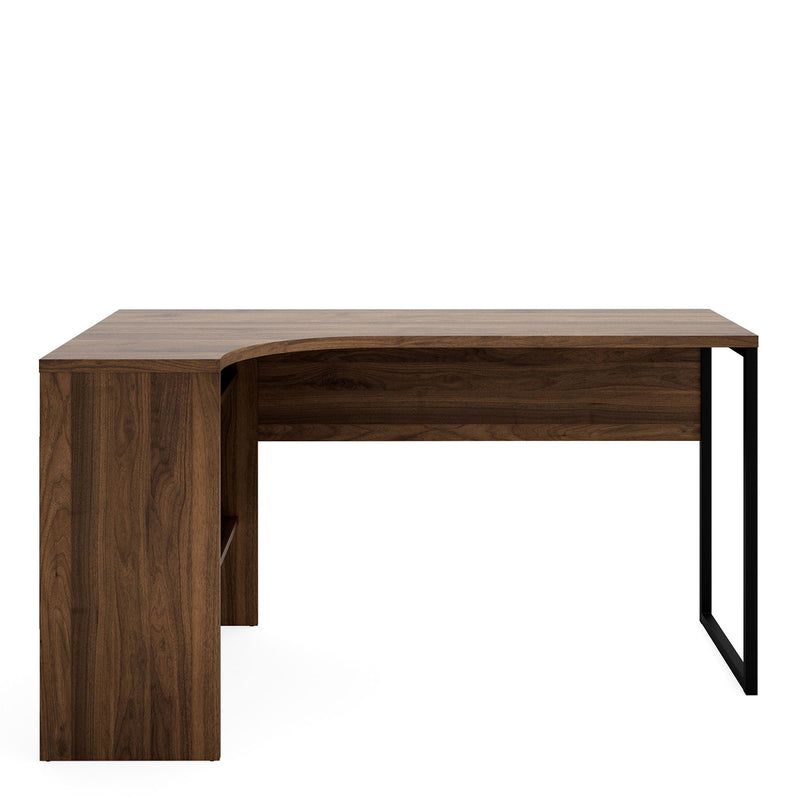 Function Plus Walnut 2 Drawers Corner Desk by Lavishway | Desk Pedestals-29655
