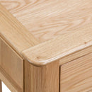 Nordic Natural Oak Finish Side Table by Lavishway | Side Tables-32206