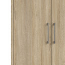 Prima Oak Finish 2 Doors Cabinet by Lavishway | Filing Cabinets-29046
