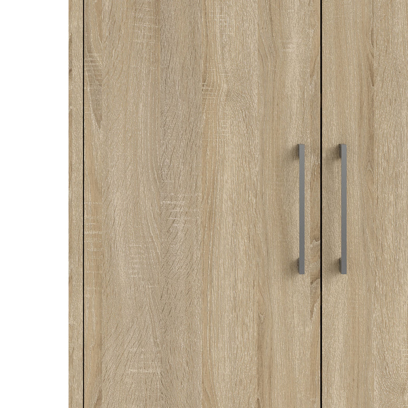 Prima Oak Finish 2 Doors Cabinet by Lavishway | Filing Cabinets-29046