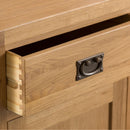 Chunky Oak 2 Doors 6 Drawers Wooden Sideboard by Lavishway | Sideboards-32488