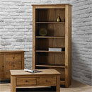 Havana Pine 4 Shelves Bookcase by Lavishway | Book Shelves and Cabinets-32694