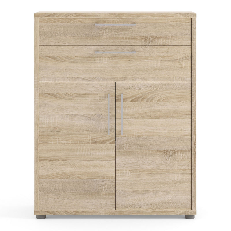 Prima Oak 2 Doors 2 Drawers Filing Cabinet by Lavishway | Filing Cabinets-29252