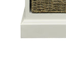Wicklewood 1 Basket Unit Cabinet in White by Lavishway | Hallway Cabinets-33739