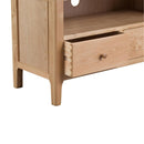 Nordic Oak Large 3 Drawers TV Unit by Lavishway | TV Units Cabinets-32240