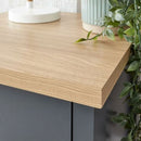 Two Tone 1 Drawer Bedside Cabinet by Lavishway | Bedside Tables-39353