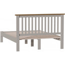 Rutland Dove Grey Painted Bed Frame by Lavishway | Wooden Beds-36558