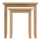 Guildford Solid Oak Nest Of 2 Table by Lavishway | Nest of Tables-31984