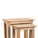 Nordic Classic Oak Nest Of 2 Table by Lavishway | Nest of Tables-32235