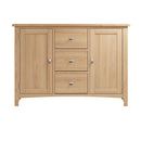 Guildford Solid Oak 2 Doors Large Sideboard by Lavishway | Sideboards-32011