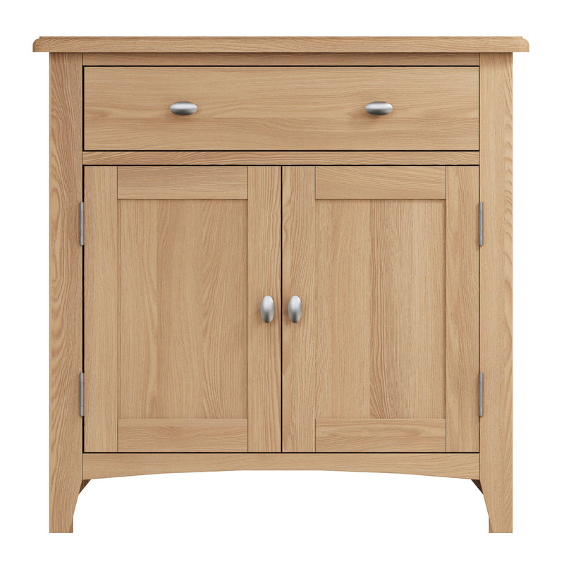 Guildford Solid Oak 2 Doors Small Sideboard by Lavishway | Sideboards-36711