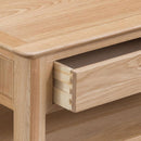 Nordic Oak Large 2 Drawers Coffee Table by Lavishway | Coffee Tables-32259