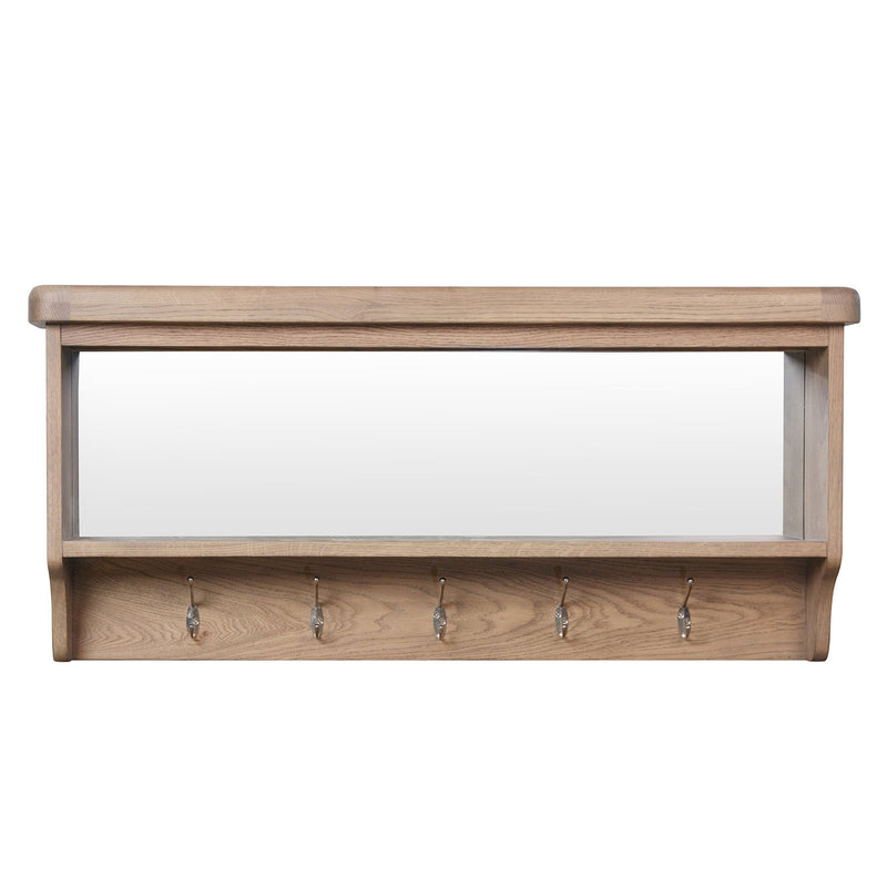 Heirloom Solid Oak Hall Bench Top by Lavishway | Hall Trees-35874