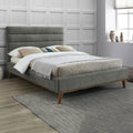 Mayfair Sprung Slatted Fabric Bed by Lavishway | Fabric Beds-26937