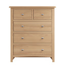 Guildford Solid Oak 3 Chest Of Drawers by Lavishway | Chest Of Drawers-32135