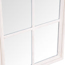 Arched Narrow White Window Mirror by Lavishway | Wall Mirrors-36095