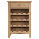 Guildford Solid Oak Wine Cabinet by Lavishway | Wine Racks-31903