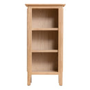 Nordic Oak Small Narrow Bookcase by Lavishway | Book Shelves and Cabinets-32198