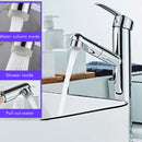 Contemporary Style Pull Out Bathroom Tap by Lavishway | Bathroom Faucet-49193