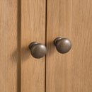 Chunky Oak Solid Wood Large Bookcase by Lavishway | Book Shelves and Cabinets-30741