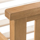 Chunky Oak Solid Wood Bed Frame by Lavishway | Wooden Beds-32638