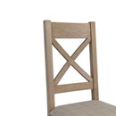 Heirloom Smoked Oak Dining Chair Set of 2 by Lavishway | Dining Chairs-35928