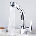 Industrial Pull Out Single Hole Bathroom Tap by Lavishway | Bathroom Faucet-48935
