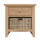 Guildford Solid Oak 1 Drawer Unit Cabinet by Lavishway | Side Tables-36667