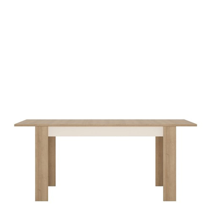 Lyon Extendable 4 Black Chairs Dining Table by Lavishway | Dining Table Set-30542