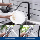 Mid Curved Pull Out Kitchen Sink Tap by Lavishway | Kitchen Faucets-48753