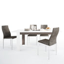 Chelsea Extendable Dining Table with 6 Chairs by Lavishway | Dining Table Set-30397