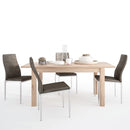 Kensington Extendable Dining Table & 4 Chairs by Lavishway | Dining Table Set-30421
