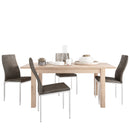 Kensington Extendable Dining Table & 6 Chairs by Lavishway | Dining Table Set-30449