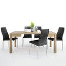 Shetland Extendable Dining Table & 4 Chairs by Lavishway | Dining Table Set-30459