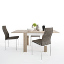 Lyon Small Dining Table with 4 Chairs by Lavishway | Dining Table Set-33625