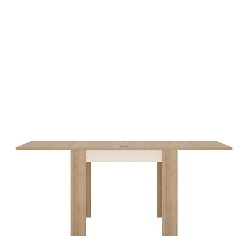 Lyon Small Dining Table with 6 Brown Chairs by Lavishway | Dining Table Set-33615