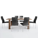 Toledo Extending Dining Table With 6 Chairs by Lavishway | Dining Table Set-33548