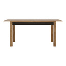 Havana Oak Finish Extendable Dining Table by Lavishway | Dining Tables-29611